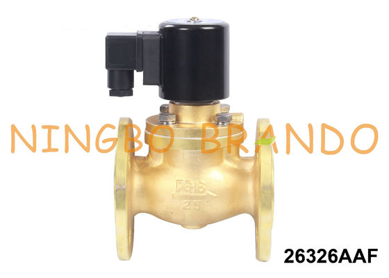 2&quot; angeflanschtes Heißwasser und Dampf-Messingmagnetventil 24VDC 220VAC