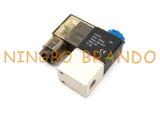 2 Weise der Positions-2 1/8&quot; 2V025-06 DIN43650A pneumatisches Magnetventil