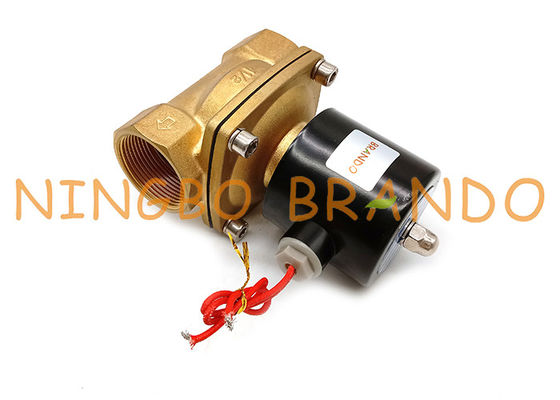 UW-40 2W400-40 1-1/2 Zoll-Halb-Membranmessingmagnetventil