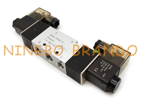 Airtac-Art 4V320-10 3/8&quot; 5/2 Weisen-pneumatisches am Endemagnetventil