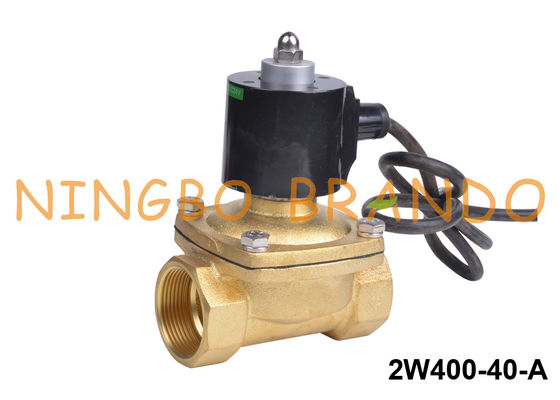 Brunnen-wasserdichtes MessingIP68 magnetventil 1 1/2“ 12V 24V 110V 220V