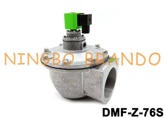 DMF-Z-76S 3 Zoll-rechtwinkliges Membranventil AC220V DC24V