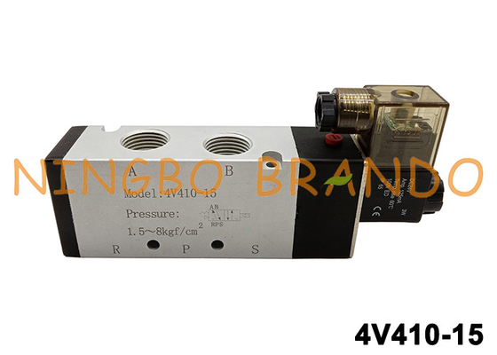 steuerte pneumatisches Luftventil des Solenoid-4V410-15 innerlich das Fungieren