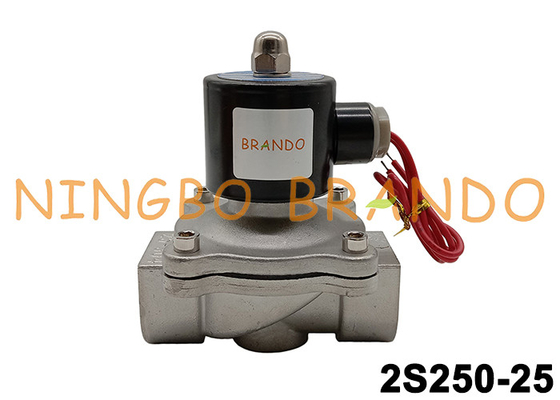 Weise 2S250-25 2/2 NC-Edelstahl-Magnetventil 1&quot; Faden