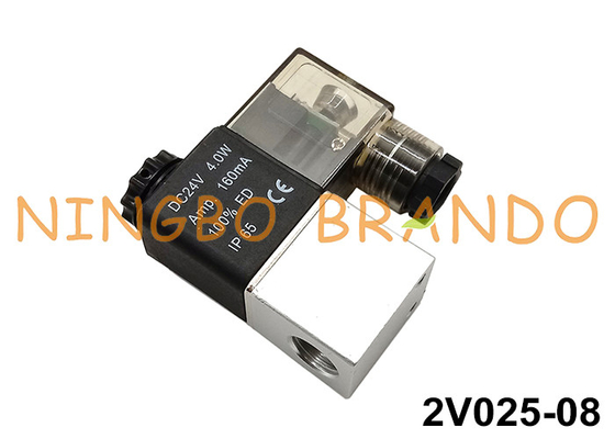 Weise 2V025-08 2/2 1/4&quot; elektropneumatisches Ventil 110VAC 220VAC 12VDC 24VDC NC