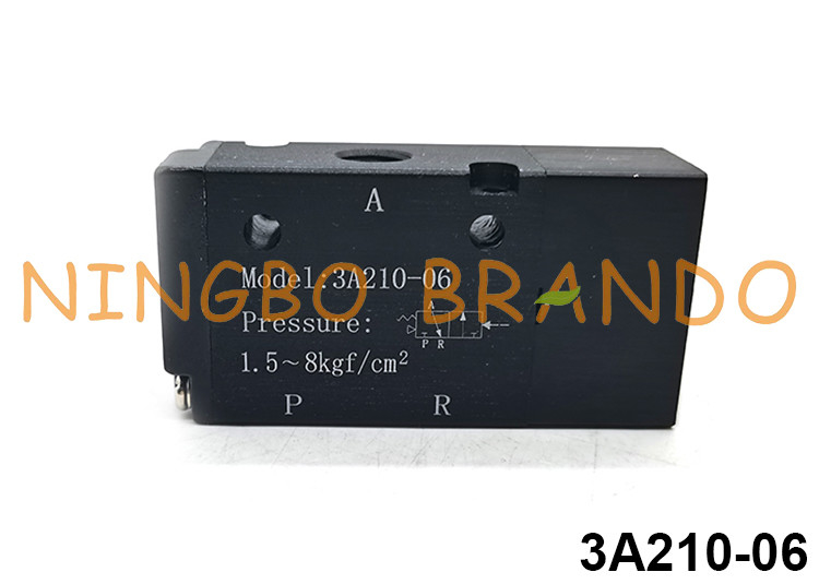 3A210-06 Airtac Art einzelner pneumatischer Luft-Pilot Valve Assembly 3/2 Möglichkeit