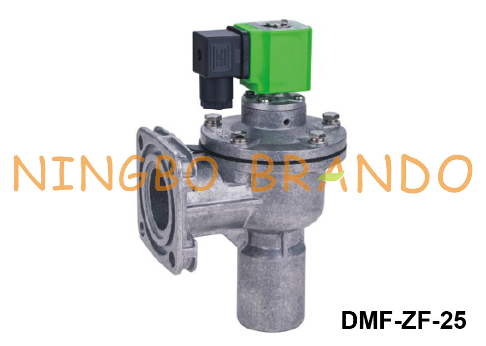 BFEC DMF-ZF-25 flanschte Impuls Jet Valve For Dust Collector 24VDC 110VAC 220VAC