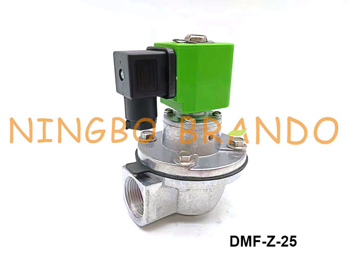 DMF-Z-25 1&quot; Solenoid-Impuls-Ventil BFEC rechtwinkliges für Entstaubung 24V 110V 220V