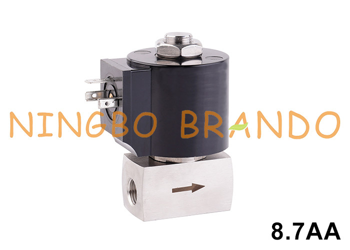 300 bar Hochdruck Edelstahl-Wasser-Luftmagnetventil 220V 110V 24V 12V