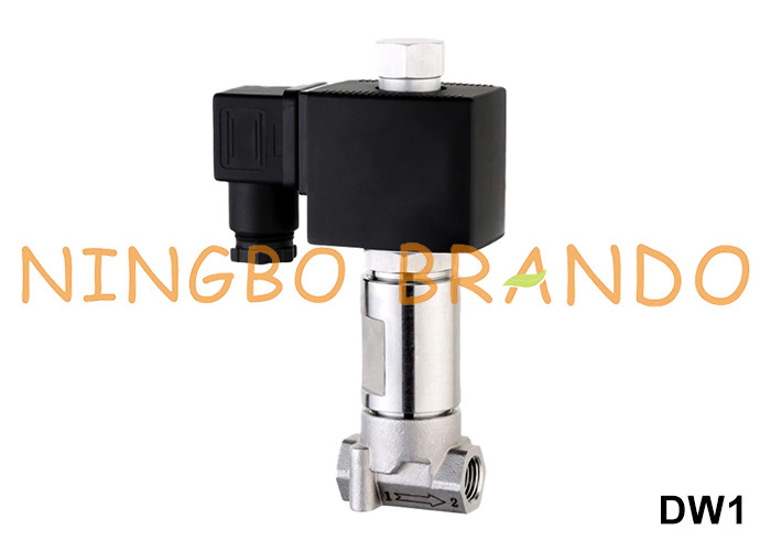 -196°C sehr niedrigem Temperatur-Kryogen-Solenoidventil für flüssigen Stickstoff 1/8' 1/4'