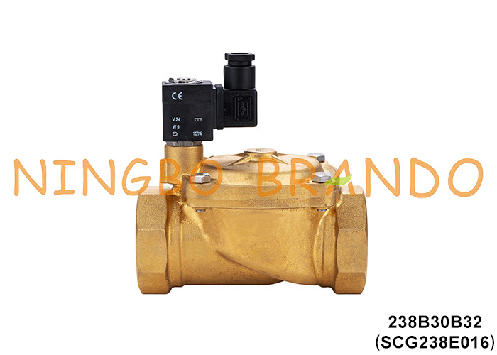 SCG238E016 1-1/4' ASCO-Wasserventil aus Messing 24VDC 110VAC 220VAC