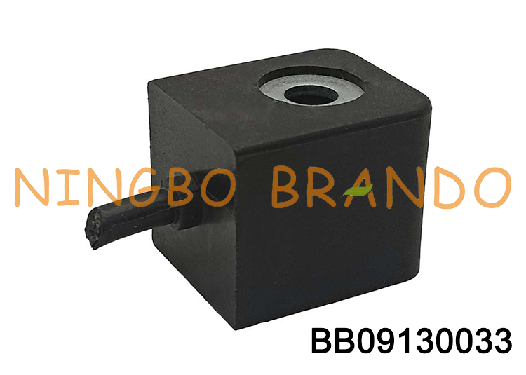 CNOMO Typ Pneumatische Magnetventilspule mit Kabeldraht 9 mm Lochdurchmesser 13VA 10W