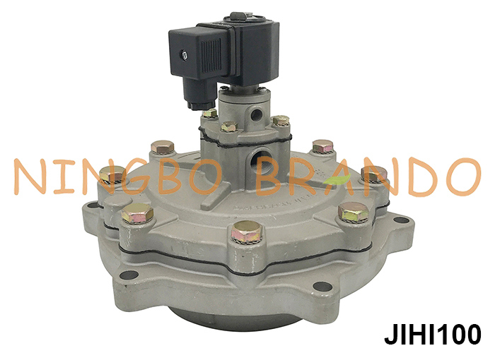 JOIL-Typ JIHI100 4'' Pulsstrahldiaphragmaventil 3' 24VDC 110VAC 220VAC