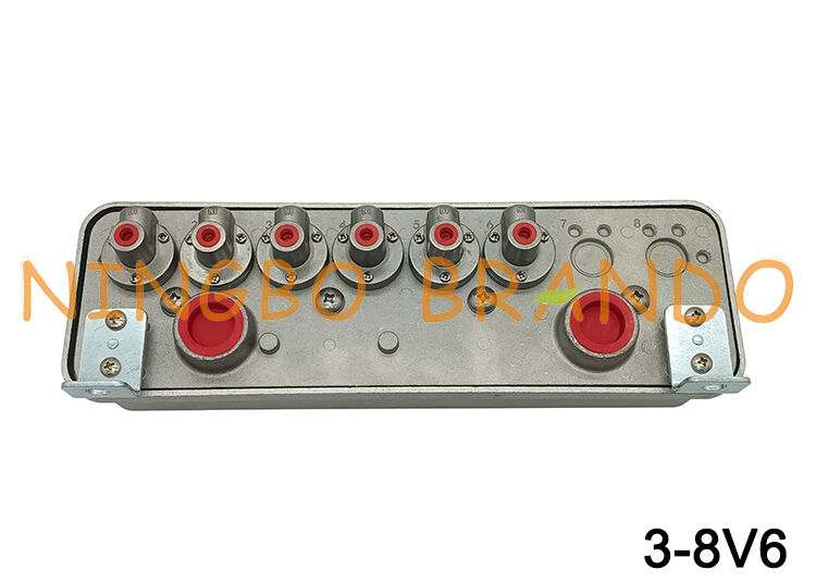 3-8V6 Goyen-Typ-Solenoid-Pilotventilgehäuse 3-8V6000-330 3-8V6000-336 12V 24V 110V 220V