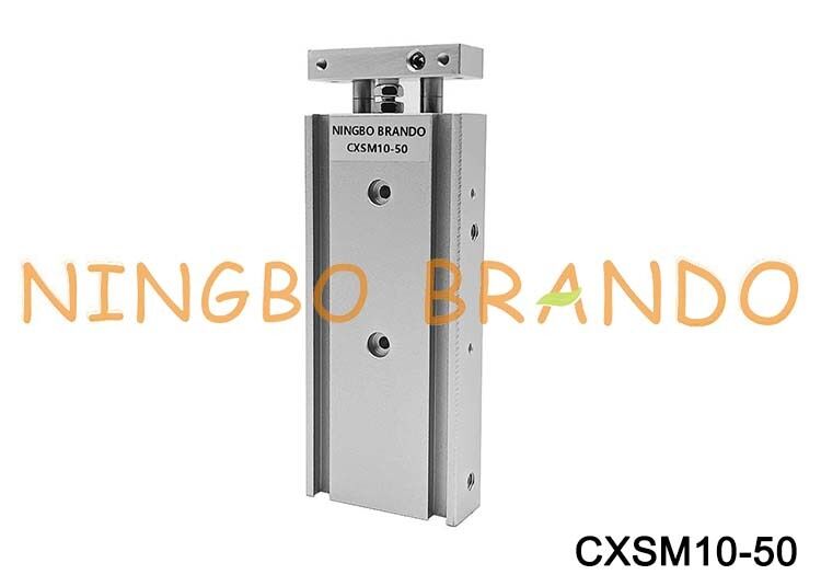 SMC Typ CXSM10-50 Doppelwellenzylinder, 10 mm Bohrung, 50 mm Hub