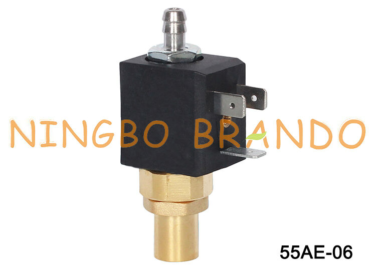 2-Wege NC 1/8'' Messing-Magnetventil für Espressomaschine 230 V 240 V