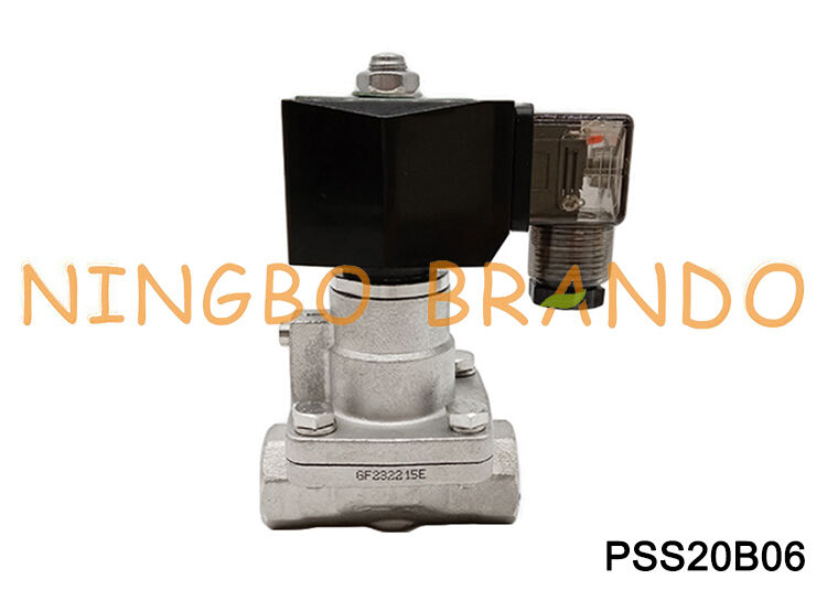 2 Way NC Stainless Steel SS304 Steam Solenoid Valve 3/8 Inch 24V 110V 220V