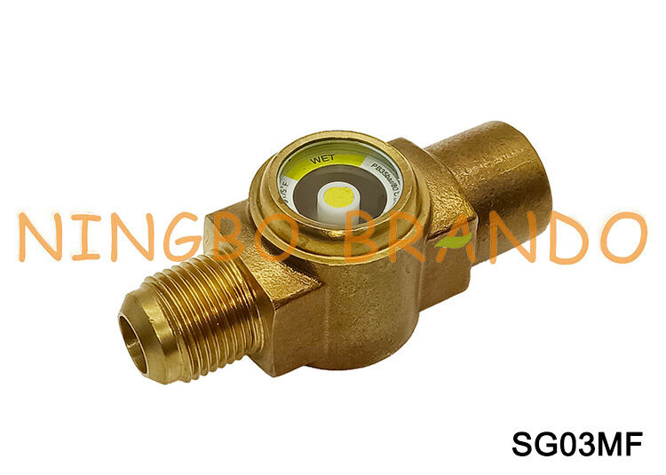 Danfoss Typ SGN SGI Niederdruck-Schauglas 1/4'' 3/8'' 1/2'' Bördel innen x außen