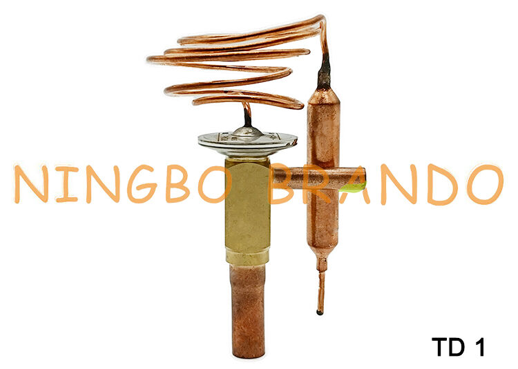 Thermostatisches Expansionsventil Danfoss Typ TD1 R134a R22 R407C R404A