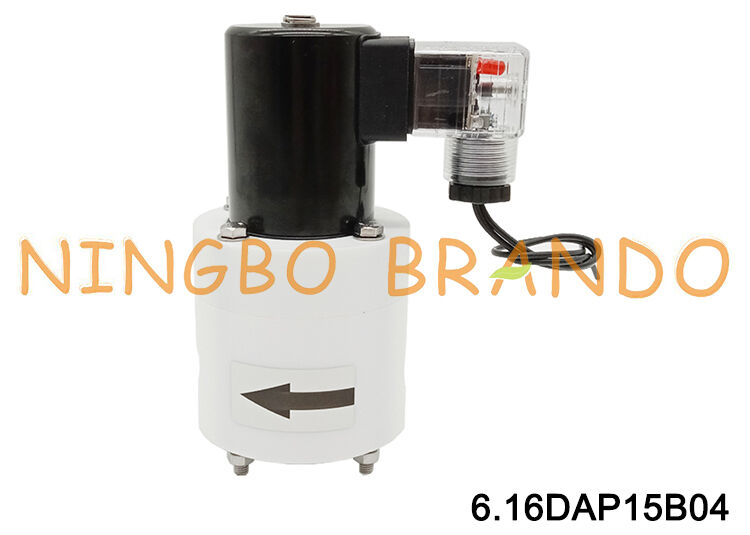 1/2'' Anti-corrosive PTFE Solenoid Valve Acid Alkali Chemical Valve