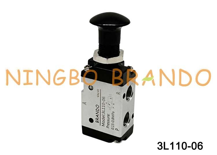 Airtac Typ 3L110-06 3L Push-Pull-Luftregelventil 3/2 Wege