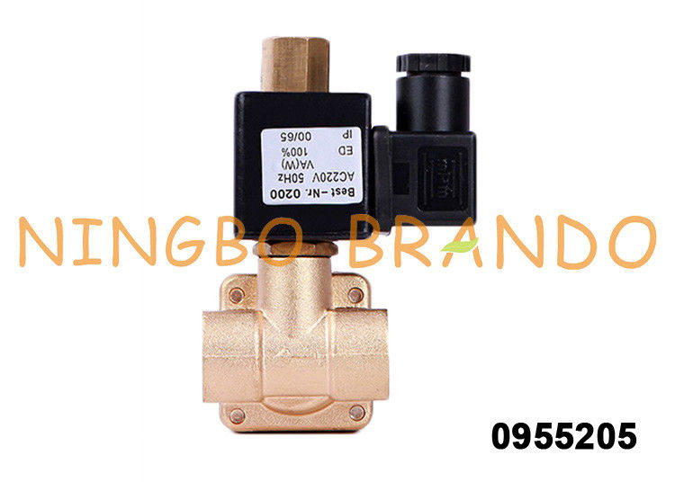 3/8&quot; öffnete normalerweise Magnetventil des Messing-0955205 für Luftkompressoren