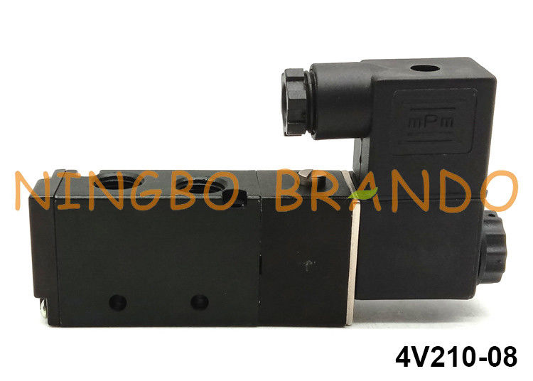 4V210-08 Airtac Art pneumatische Position G1/4“ 24VDC des Magnetventil-5 der Weisen-2