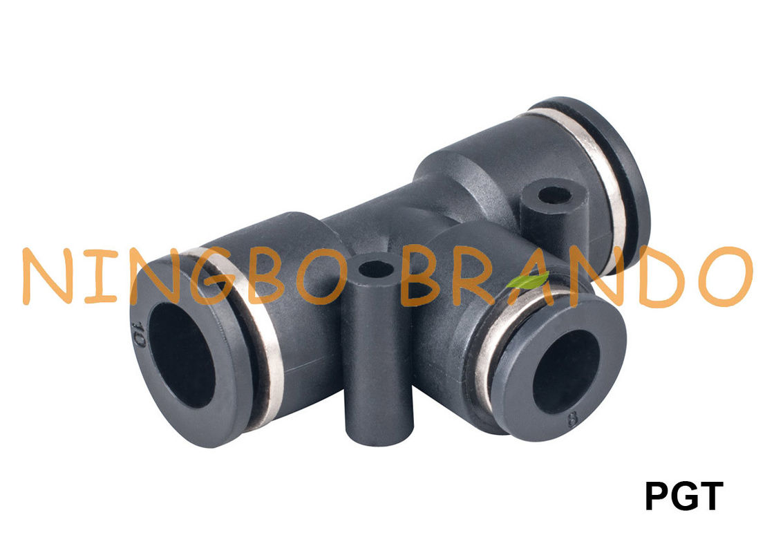 PGT-Verband zweigen pneumatische PlastikReduzierverschraubung 1/8&quot; 1/4&quot; 3/8&quot; 1/2“ ab