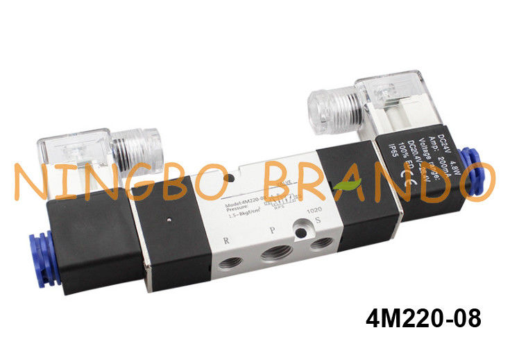 4M220-08 Airtac Art Position des Namur-Magnetventil-5 der Weisen-2