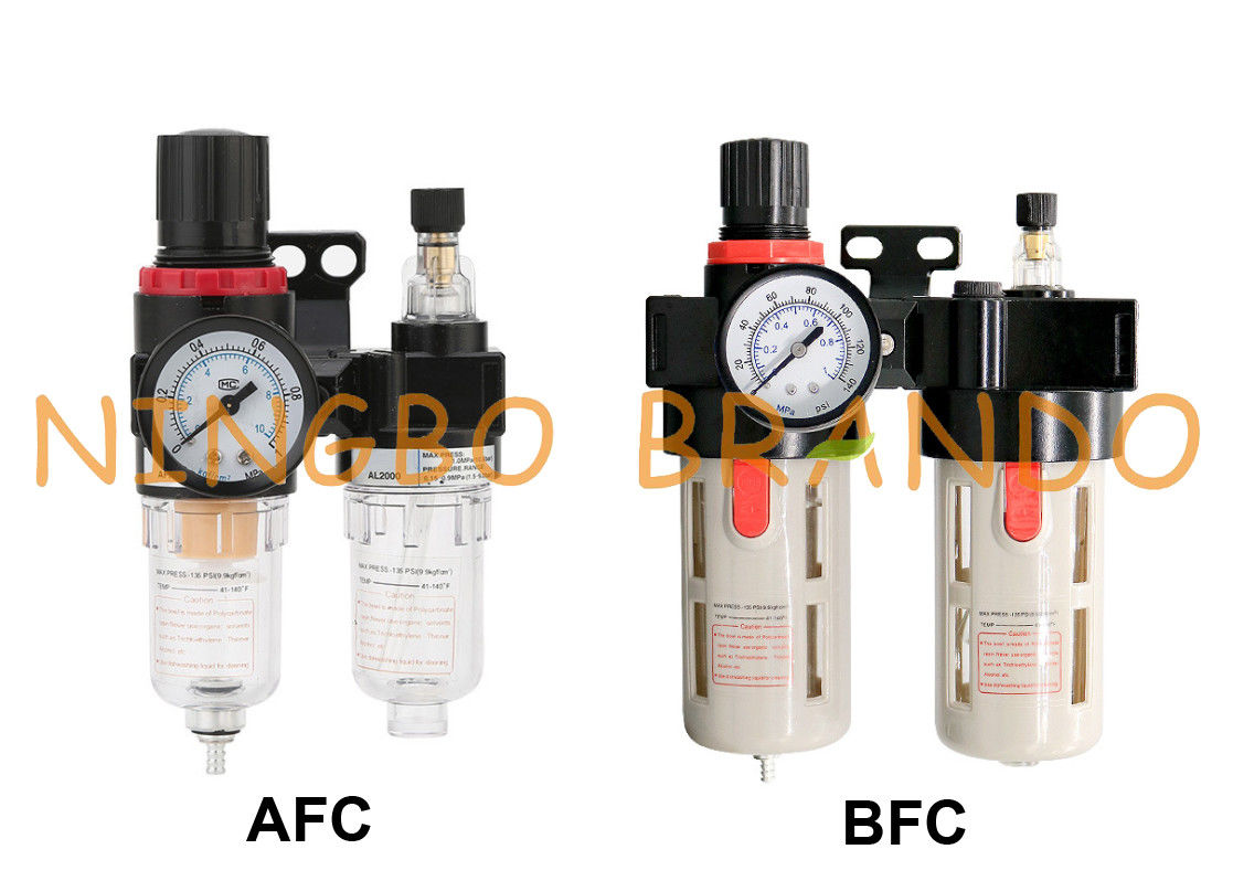 Airtac-Art Luftfilter-Regler-Fettspritze Reihe AFC BFC FRL pneumatische