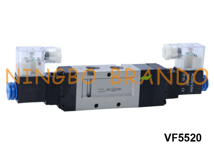 Art pneumatische Position 24V 220V VF5520 SMC des Magnetventil-5 der Weisen-3