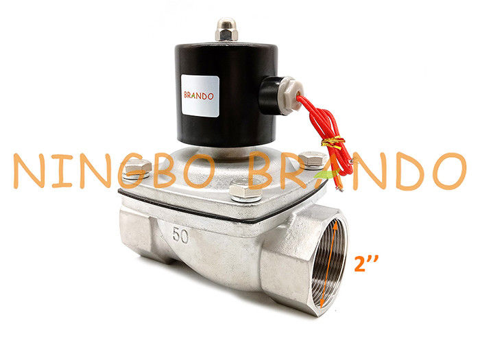 2S500-50 SUW-50 2/2 Weise NC 2&quot; Magnetventil der Steuerung- des Datenflussesss304