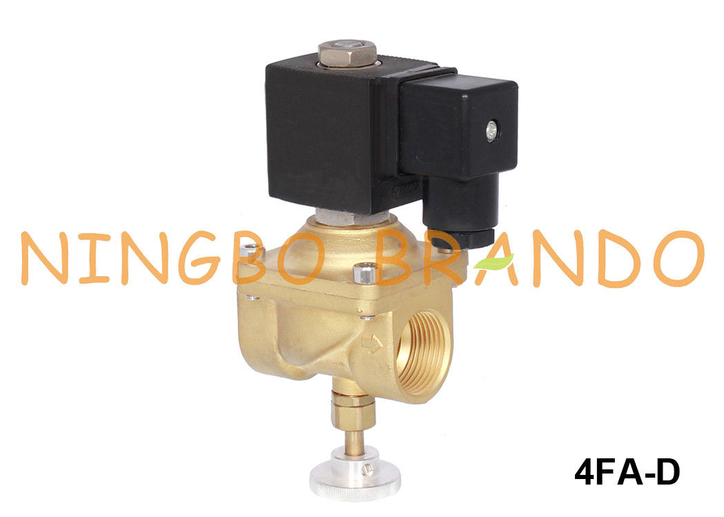 Korrekturmöglichkeit- von HandErdgas-Magnetventil 1/2“ 3/4&quot; 1&quot; 110V 220V Wechselstrom