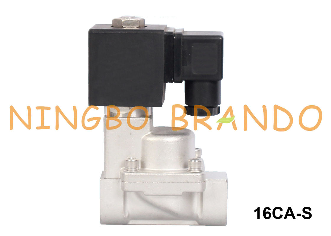 3/8&quot; 1/2“ 3/4&quot; 1&quot; elektrisches Dampf-Magnetventil schlossen normalerweise 24V 220V