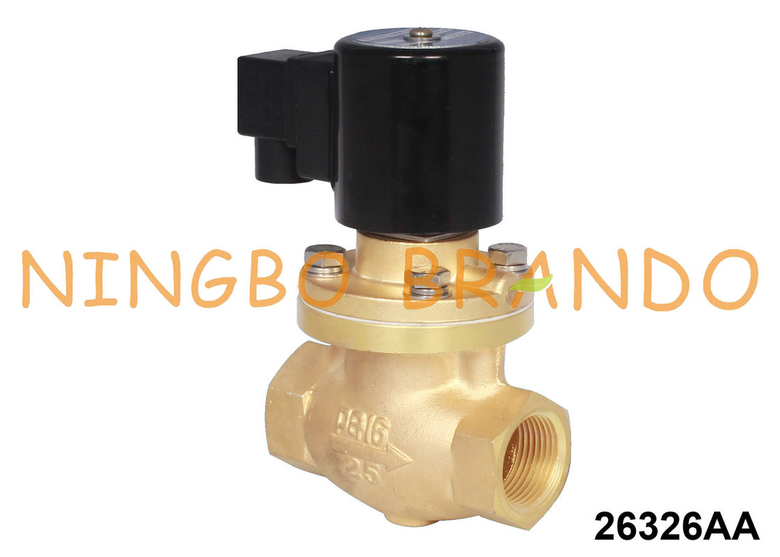 Messingdampf-und Heißwasser-Magnetventil 3/8&quot; 1/2“ 3/4&quot; 1&quot; 24V 220V