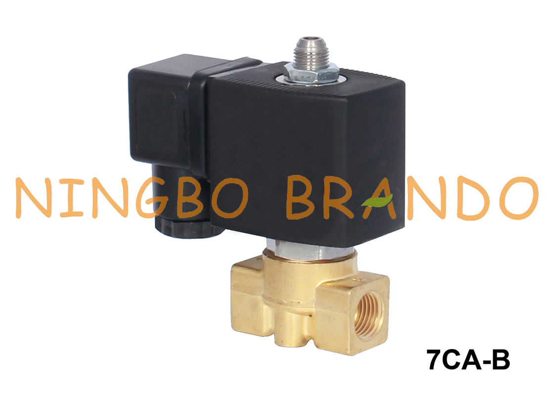 3/2 Weisen-Messingmagnetventil für Wasser-Luft 1/8&quot; 1/4&quot; 12V 24V 110V 220V