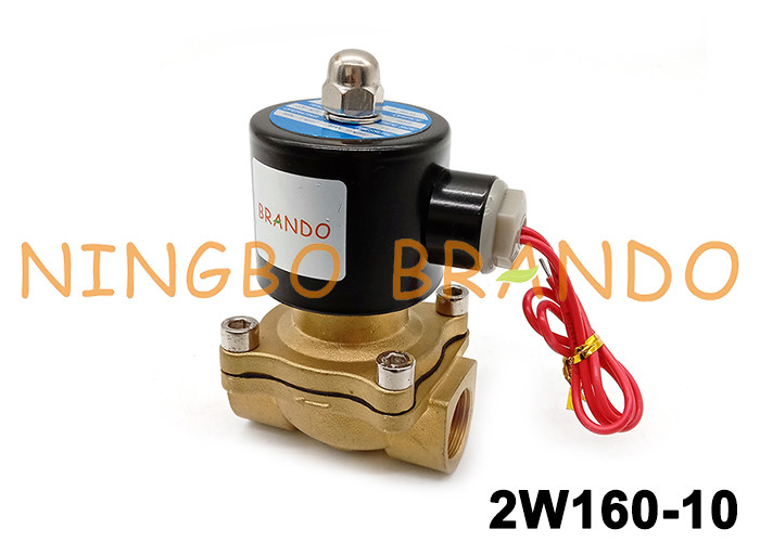 Nc-Messingmagnetventil Zoll DC24V AC110V AC220V UW-15 2W160-15 1/2