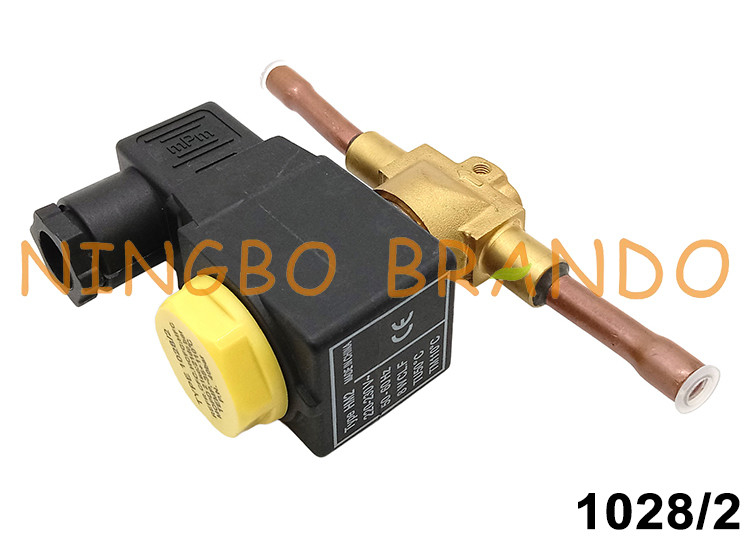 Castel Type 1028/2 1/4&quot; Magnetventil AC220V DC24V des Lötmittel-HM2