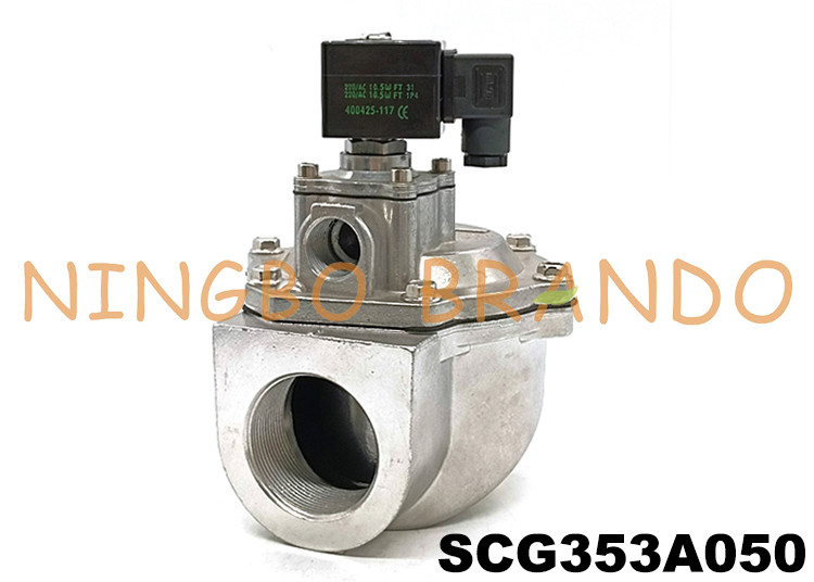 SCG353A050 2&quot; ASCO-Art Impuls Jet Valve Threaded 353 Reihen-Solenoid-Membran