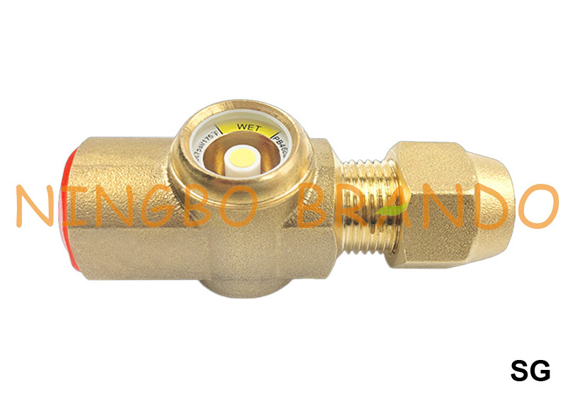 Art Abkühlungs-Schauglas SGN SGI Danfoss 1/4&quot; 3/8&quot; 1/2“ Aufflackern int x Ext.