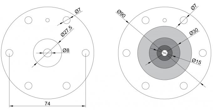 SBFEC-Art Staub-Kollektor-Impuls Jet Valve Diaphragm Repair Kit für 3/4