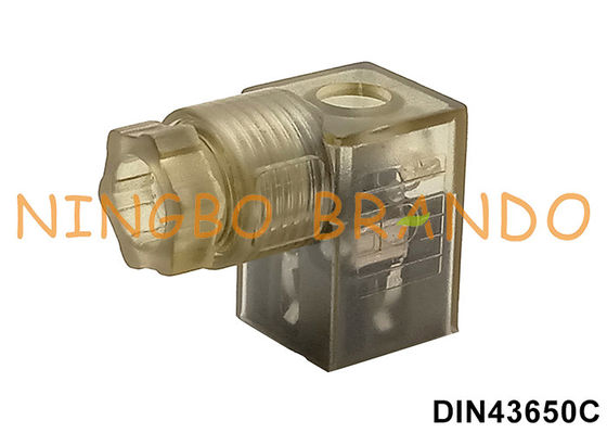 LÄRM 43650 Art Solenoid-Spulen-Verbindungsstück C 2P+E mit LED-Anzeigelampe