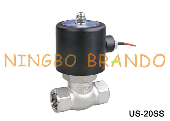 3/4'' Edelstahl-Dampfmagnetventil UNI-D Typ US-20 24 VDC 220 VAC