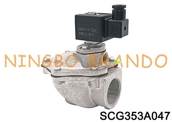 G1-1/2'' SCG353A047 rechtwinkliges Membranmagnetventil DC24V AC220V