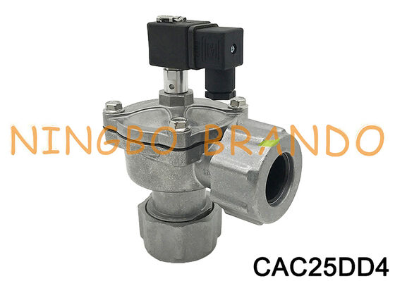 CAC25DD4 CAC25DD4002 1'' Elektrisches rechtwinkliges Impulsventil 220V 24V