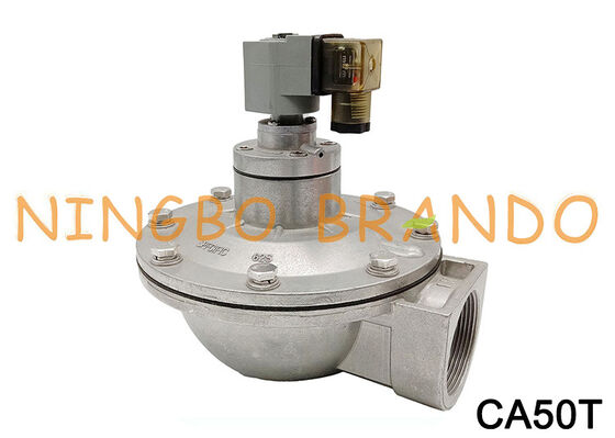 G2'' CA50T Geradewinkel-Pulsstrahl-Solenoidventil AC220V AC110V DC24V