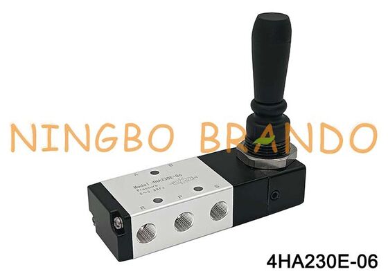 AirTAC Typ 4HA230E-06 Handventil 5/3 Wege pneumatisches Handhebelventil