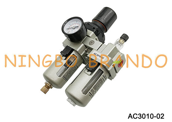 SMC Type AC3010-02 Filter Regulator Lubricator 1/4 Inch FRL