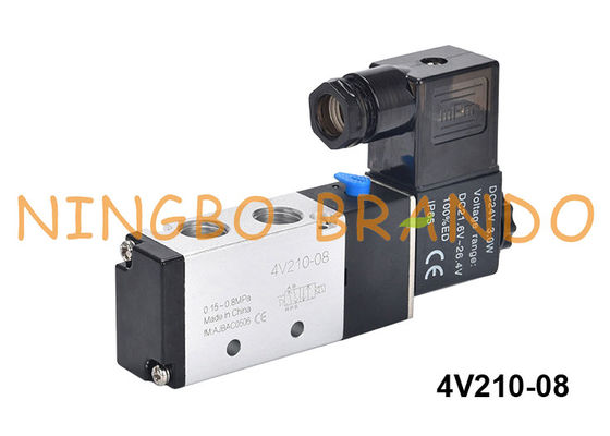 4V210-08 Airtac Art pneumatisches Magnetventil 4V210-08-DC24V DC24V