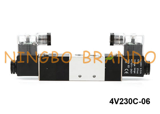 4V230C-06 Airtac Art pneumatische Position 24V 220V des Magnetventil-5 der Weisen-3